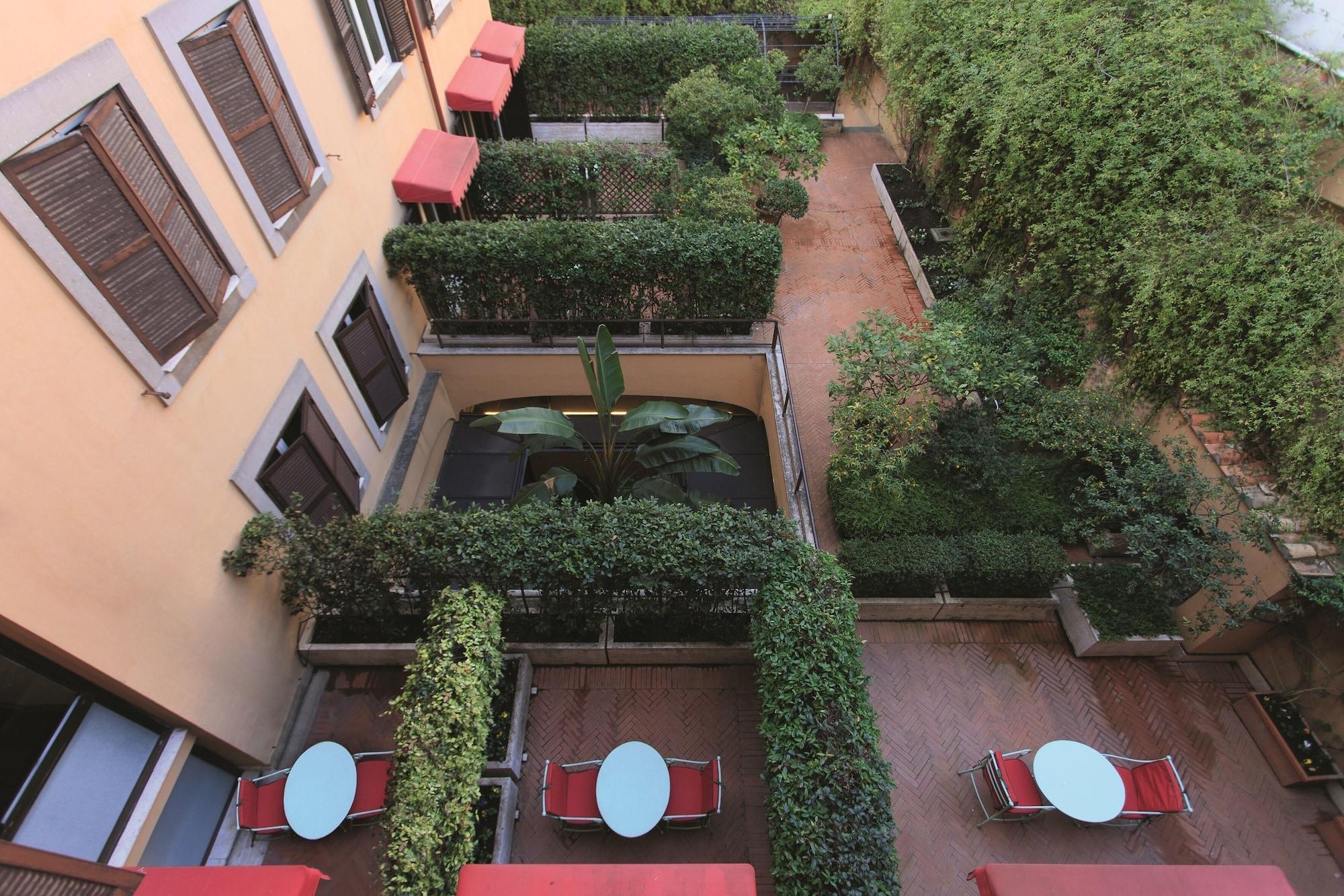 רומא Hotel Dei Borgognoni מראה חיצוני תמונה